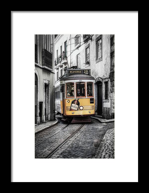Tram Framed Print featuring the photograph The Number 28 by Micah Offman