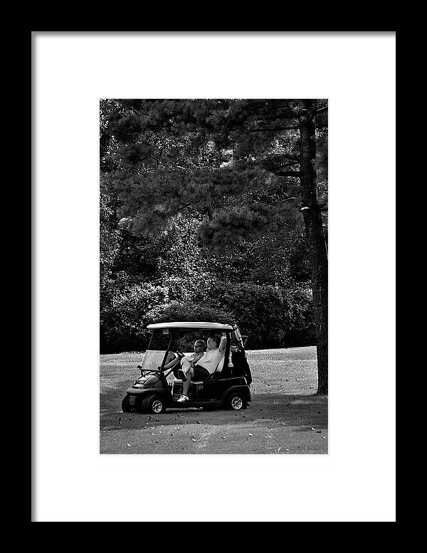 Black And White Framed Print featuring the photograph The Office by Frank J Casella