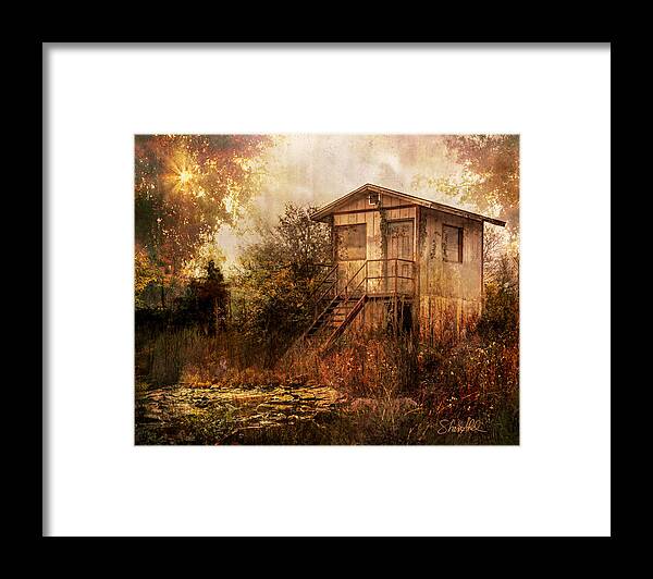  Framed Print featuring the photograph The Old GateHouse by Shara Abel
