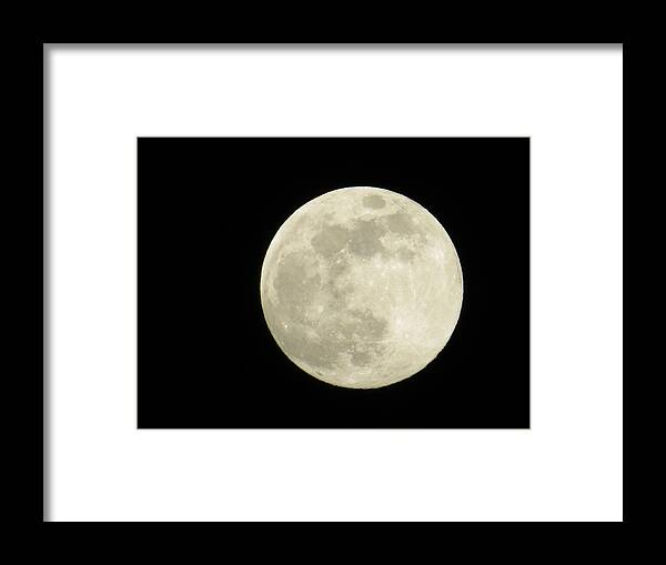 Space Framed Print featuring the photograph The Only Star by Aaron Martens