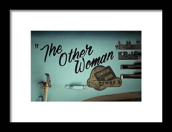Truck Framed Print featuring the photograph The Other Woman by Teresa Wilson