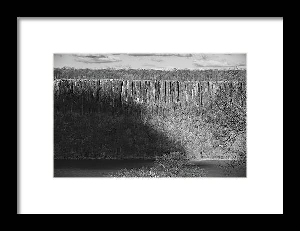 Hudson River Framed Print featuring the photograph The Palisades by Kevin Suttlehan
