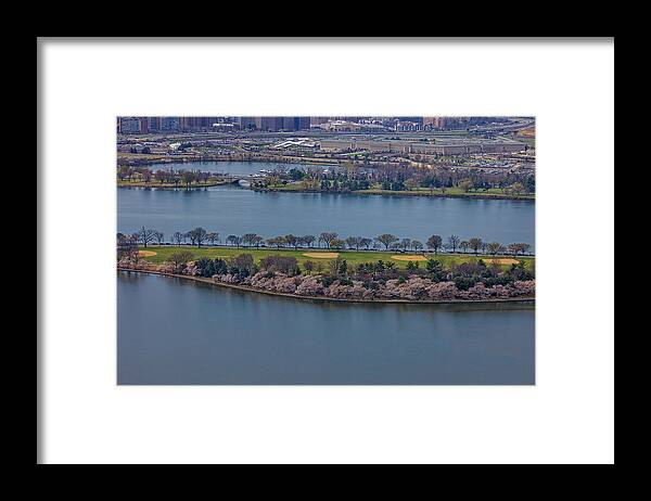Washington Framed Print featuring the photograph The Pentagon Aerial by Susan Candelario