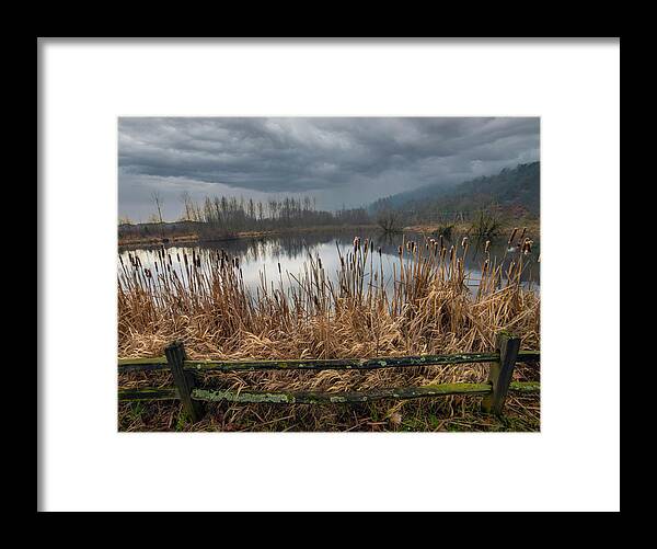Pond Framed Print featuring the photograph The Pond by Jerry Cahill
