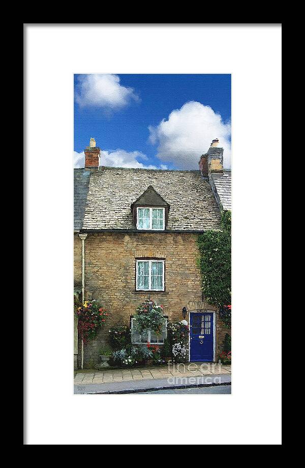 Stow-in-the-wold Framed Print featuring the photograph The Pound Too by Brian Watt