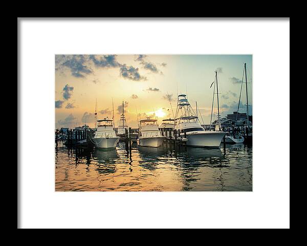 Boats Framed Print featuring the photograph The Prescribed Vibe by Jason Fink