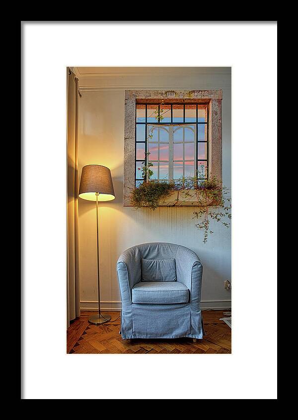 Window Framed Print featuring the photograph The Prison by Micah Offman