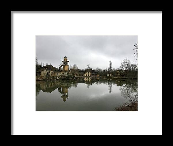 Marie Antoinette Framed Print featuring the photograph The Queens Hamlet Versailles Palace by Roxy Rich