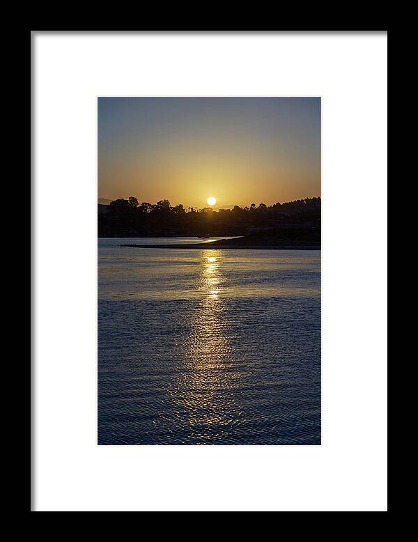 Morro Bay Framed Print featuring the photograph The Rising 2 by Gina Cinardo