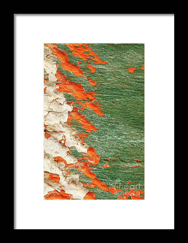 Rust Framed Print featuring the photograph The Spaces Between - II by Marilyn Cornwell
