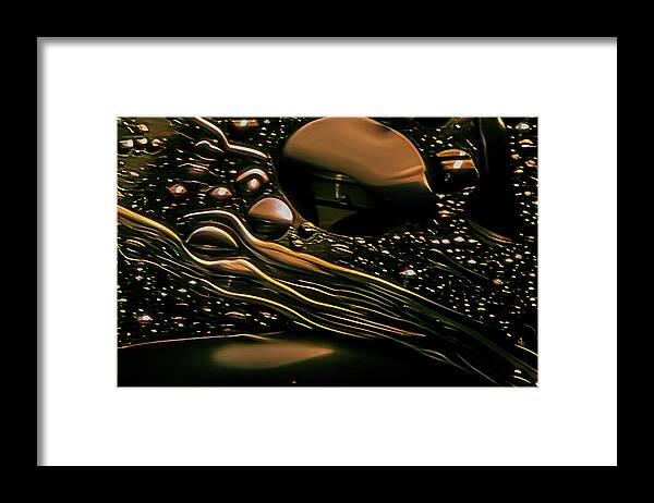 Abstract Framed Print featuring the photograph The Swimmers by Johannes Brienesse