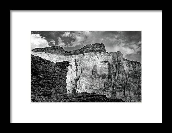 Grand Canyon Framed Print featuring the photograph The View From Below I by Larey McDaniel