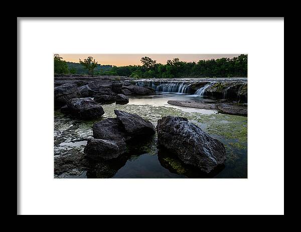 Dfw Framed Print featuring the photograph The Watering Hole by Michael Scott