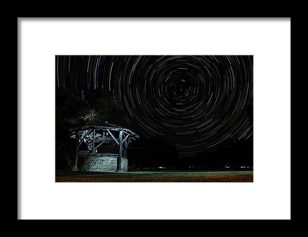 Texas Framed Print featuring the digital art The Well at Fort Belknap by Brad Barton