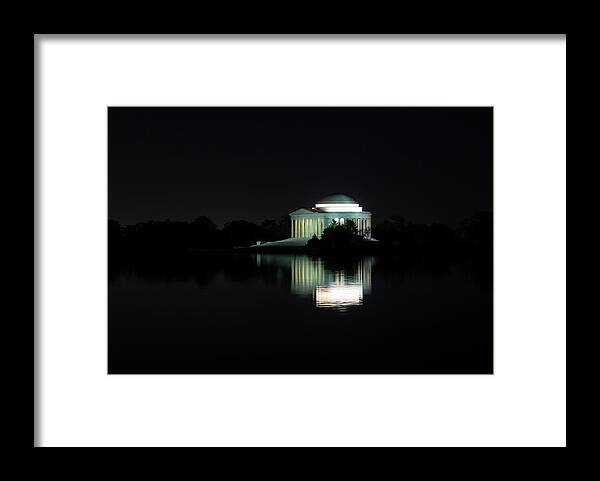 Thomas Jefferson Framed Print featuring the photograph Thomas Jefferson Memorial by Pelo Blanco Photo
