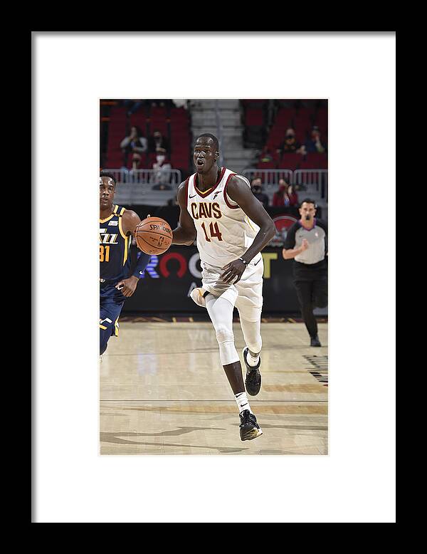 Nba Pro Basketball Framed Print featuring the photograph Thon Maker by David Liam Kyle