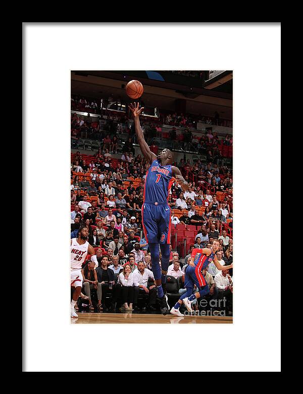 Nba Pro Basketball Framed Print featuring the photograph Thon Maker by Issac Baldizon
