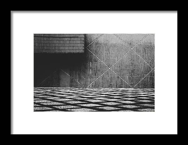 Yancho Sabev Photography Framed Print featuring the photograph Tiles # 2 by Yancho Sabev Art