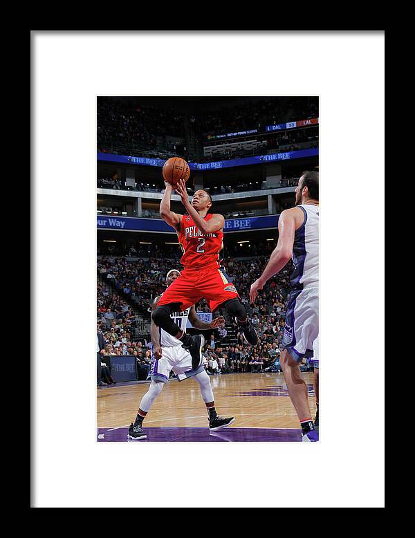 Tim Frazier Framed Print featuring the photograph Tim Frazier by Rocky Widner