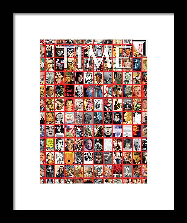 Time 100th Anniversary Framed Print featuring the photograph TIME 100th Anniversary Centennial by DW Pine for TIME