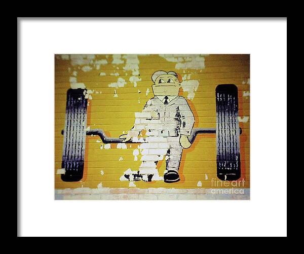 Tire Framed Print featuring the photograph Tired by Randall Weidner
