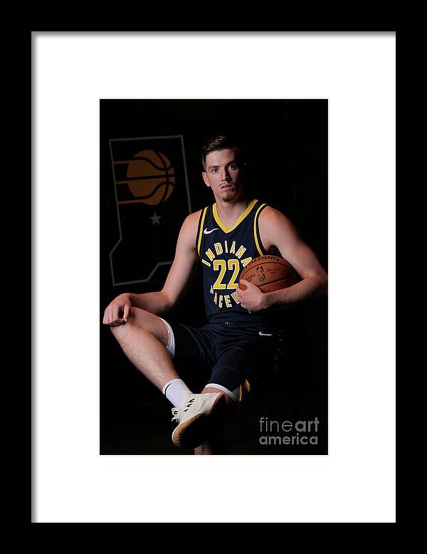 Media Day Framed Print featuring the photograph T.j. Leaf by Ron Hoskins
