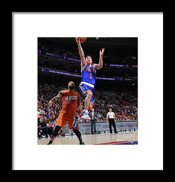 Nba Pro Basketball Framed Print featuring the photograph T.j. Mcconnell by Jesse D. Garrabrant