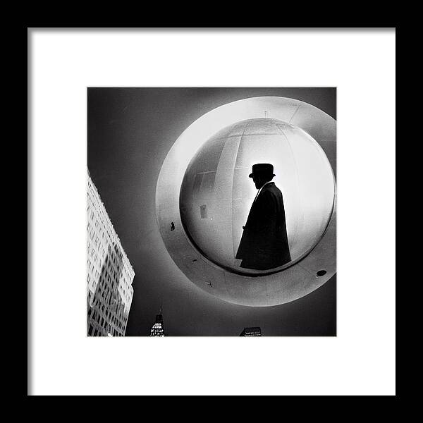 Ufo Framed Print featuring the digital art To Serve Man by Nickleen Mosher