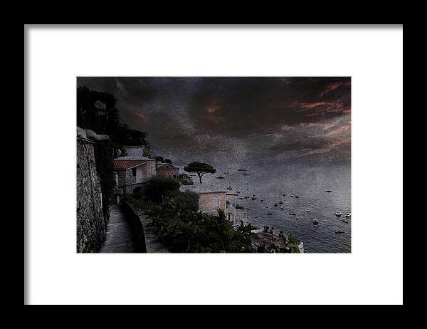 Italy Framed Print featuring the photograph To the Mediterranean by Mark Gomez