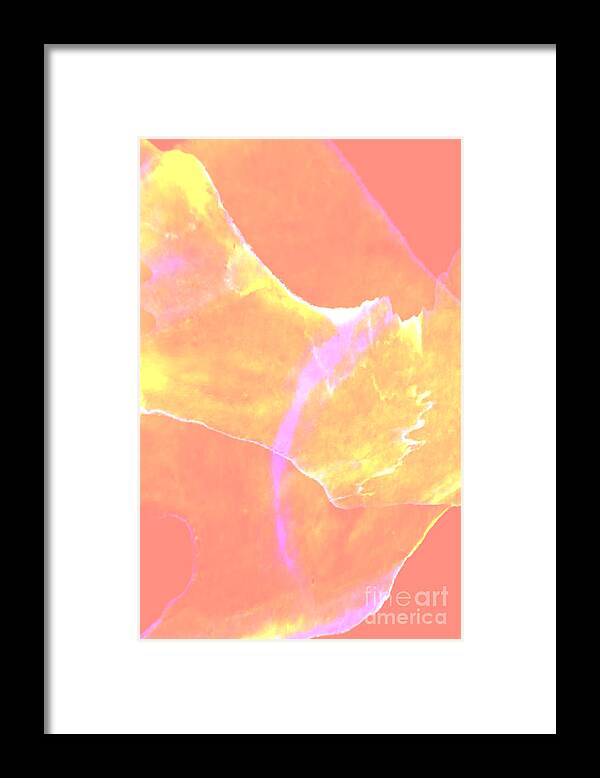 Contemporary Art Framed Print featuring the digital art To Watch You Reveal by Jeremiah Ray