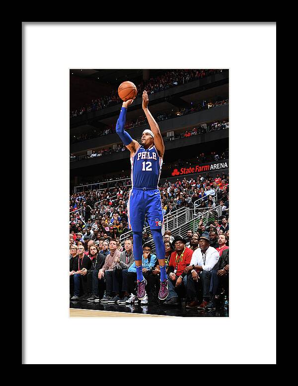 Tobias Harris Framed Print featuring the photograph Tobias Harris by Scott Cunningham