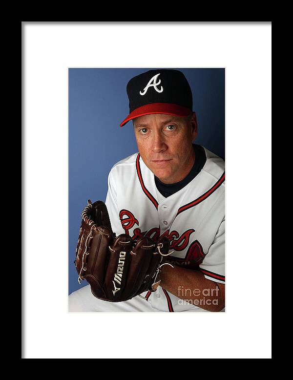 Media Day Framed Print featuring the photograph Tom Glavine by Elsa