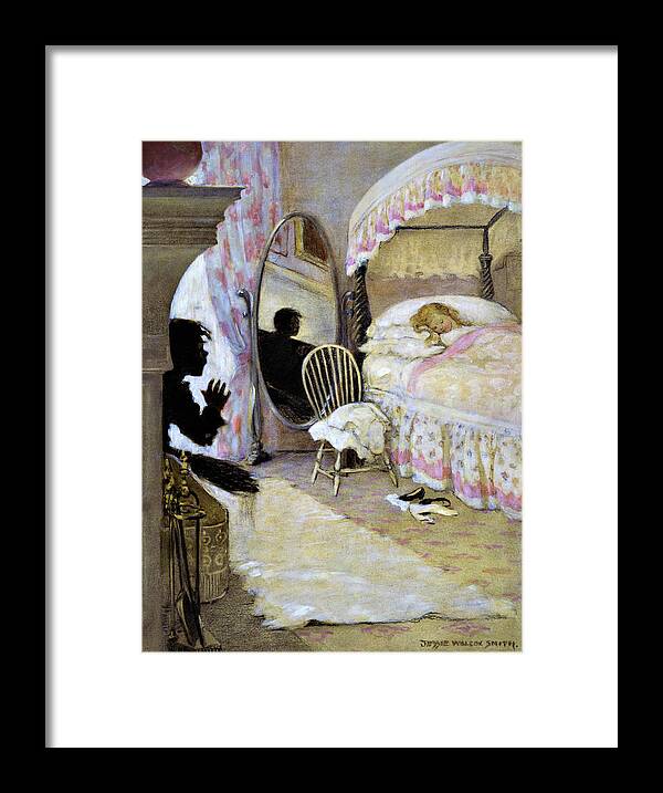 Tom Of Chimney Sweeper Encountering Upper Class Erie Framed Print featuring the painting Tom of chimney sweeper encountering upper class Erie - Digital Remastered Edition by Jessie Willcox Smith