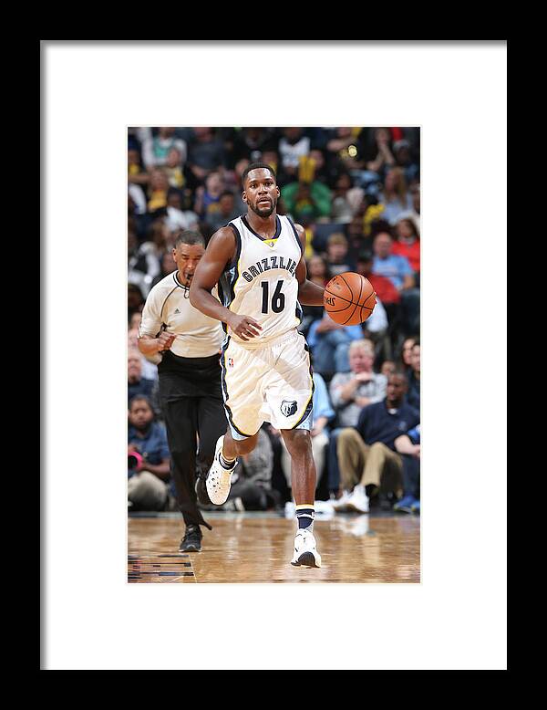 Nba Pro Basketball Framed Print featuring the photograph Toney Douglas by Joe Murphy