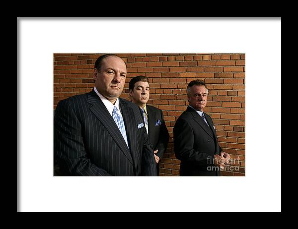 Tony Framed Print featuring the photograph Tony Soprano by Action