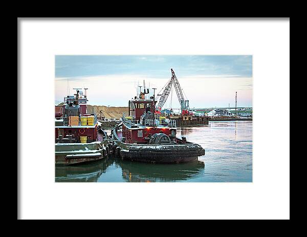 Town Point Framed Print featuring the photograph Town Point by Eric Gendron