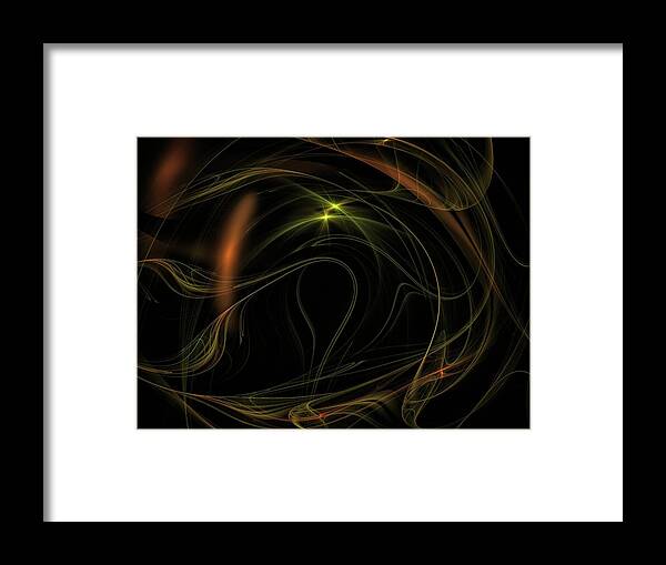 Home Framed Print featuring the digital art Tralkasaurus by Jeff Iverson