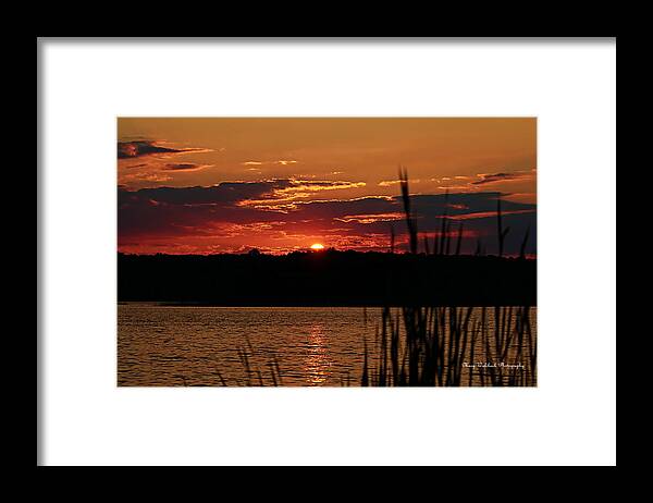 Peacful Framed Print featuring the photograph Tranquility by Mary Walchuck