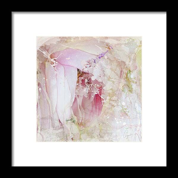 Abstract Framed Print featuring the photograph Trapped in Wonderland by Karen Lynch