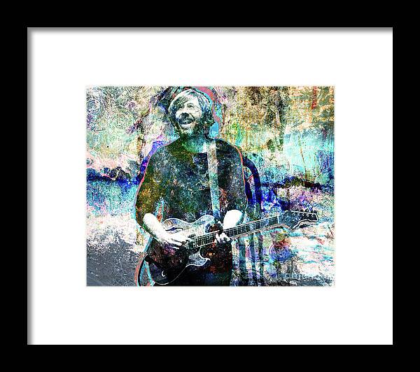 Rock N Roll Framed Print featuring the painting Trey Anastasio - Phish Original Painting Print by Ryan Rock Artist