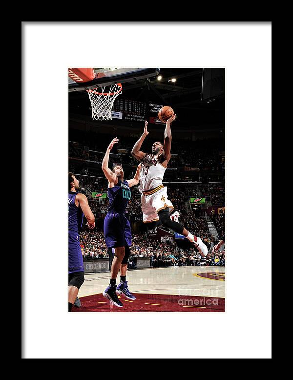 Tristan Thompson Framed Print featuring the photograph Tristan Thompson by David Liam Kyle
