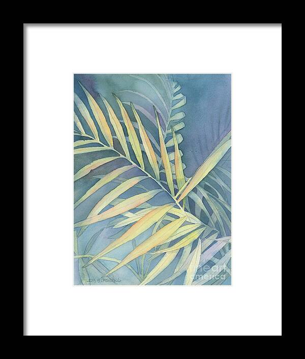 Facemask Framed Print featuring the painting Tranquility by Lois Blasberg