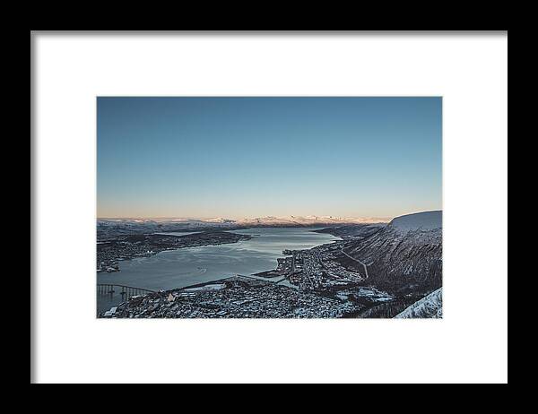 Basilica Framed Print featuring the photograph Tromso, Norway by Vaclav Sonnek