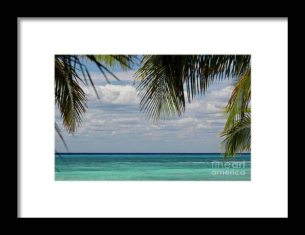 Mexico Framed Print featuring the photograph Tropical Paradise by Wilko van de Kamp Fine Photo Art