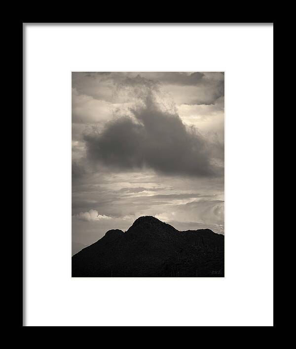Tucson Framed Print featuring the photograph Tucson VI Toned by David Gordon