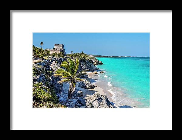 Sand Framed Print featuring the photograph Tulum by Pelo Blanco Photo