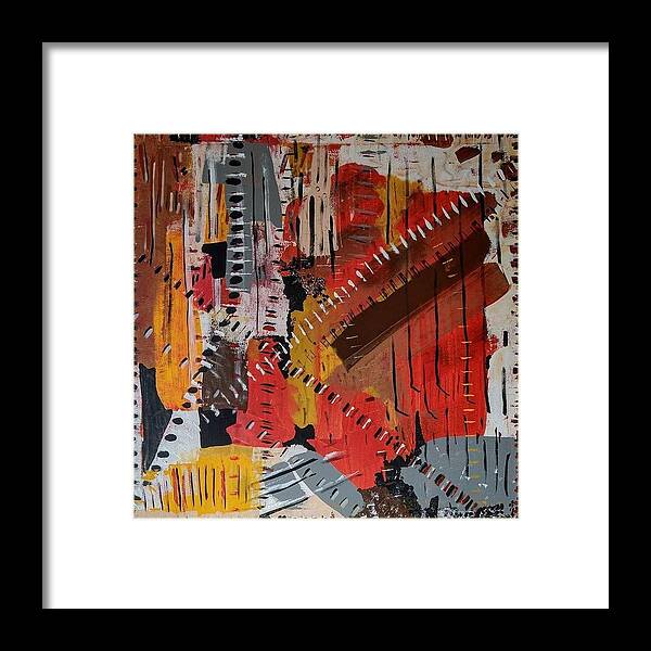 Colorado Framed Print featuring the painting Tunes by Pam O'Mara