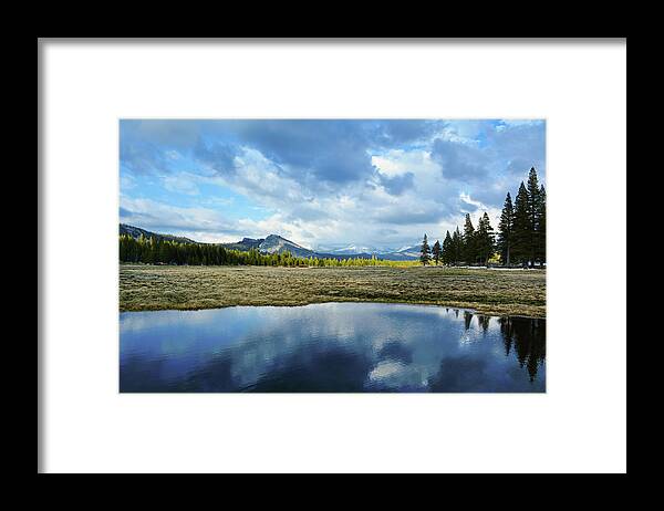 Tuolumne Meadows Framed Print featuring the photograph Tuolumne Meadows Yosemite by Kyle Hanson