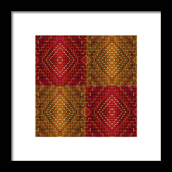 Two Framed Print featuring the photograph Two Colors Red and Yellow by Munir Alawi