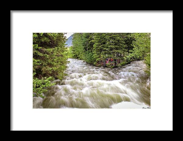 Two Rivers Framed Print featuring the photograph Two Rivers by GLENN Mohs